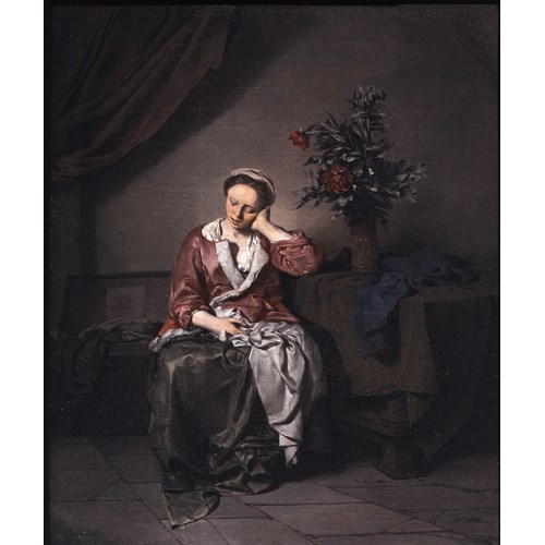 A Parlour Maid at Rest